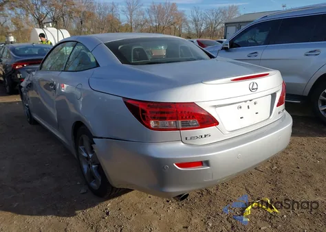 2010 Lexus Is 350C from USA, damaged, VIN JTHFE2C22A2501206